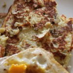 Truffled Potato Pancakes With Fried Eggs